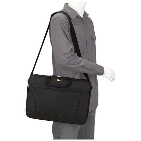 Custodia per Notebook in Nylon fino a 12" Colore Nero - Foto 7